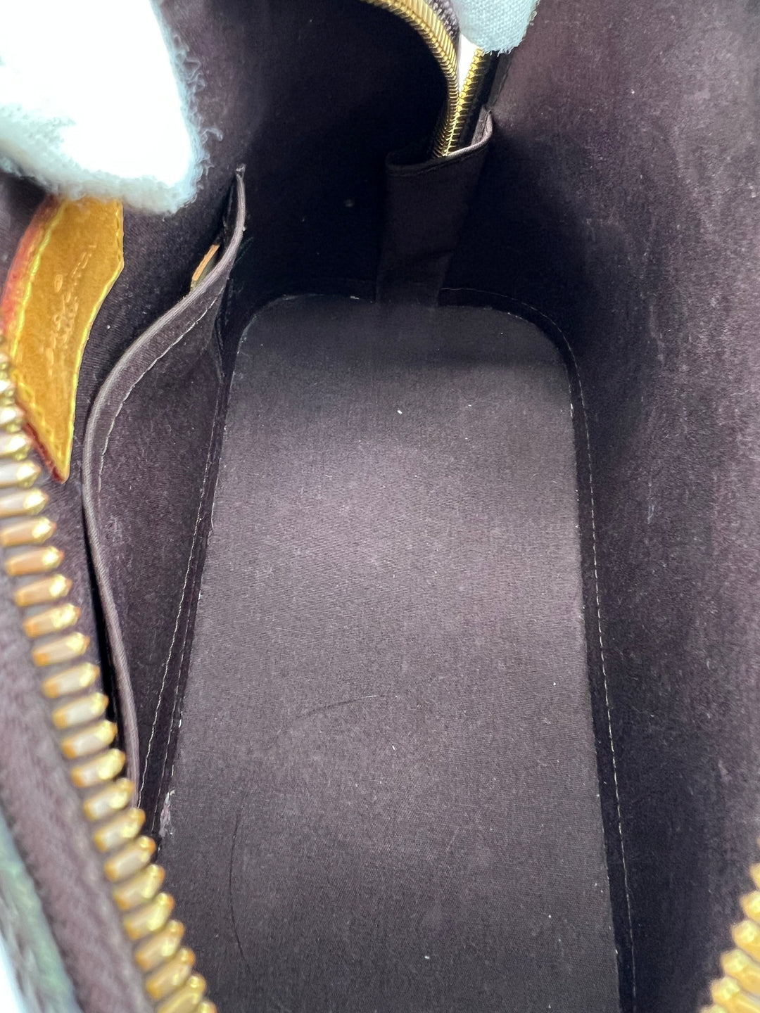 LOUIS VUITTON ALMA BB VERNIS