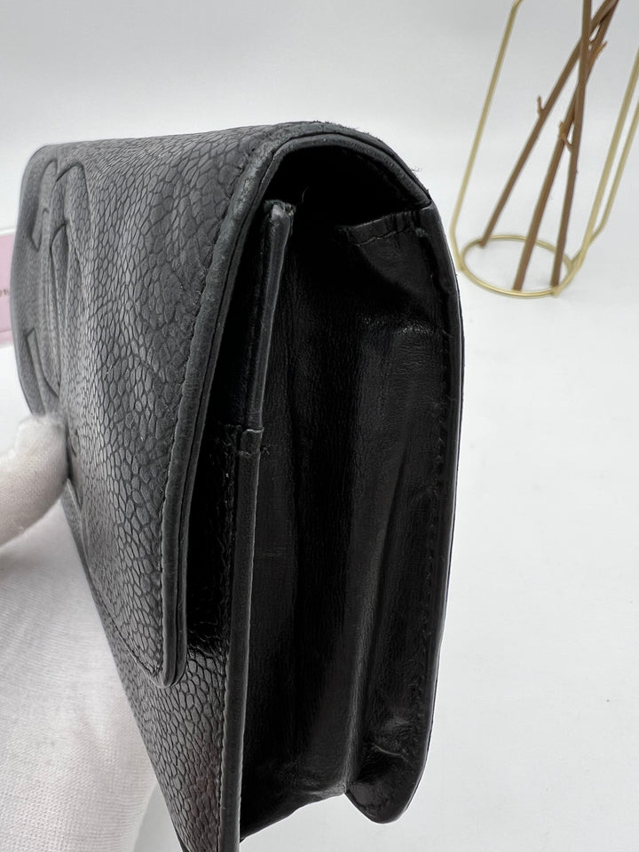 CHANEL CAVIAR TIMELESS CLUTCH