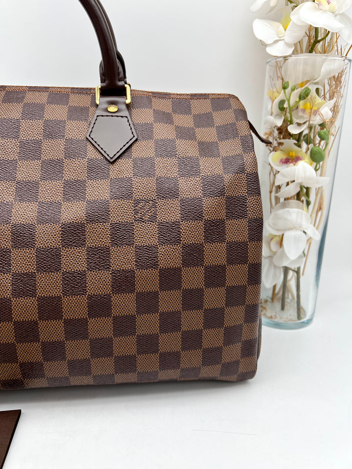 LOUIS VUITTON SPEEDY 35 DAMIER EBENE