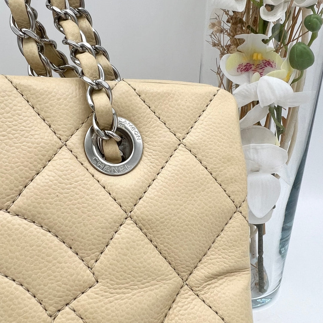 CHANEL SOFT CAVIAR PETIT TIMELESS TOTE PTT