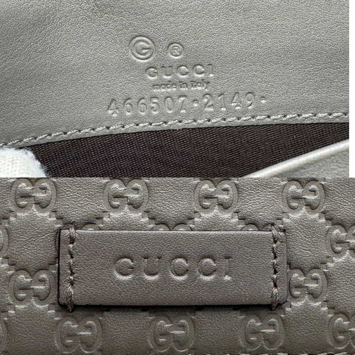 GUCCI GUCCISSIMA WALLET ON STRAP BAG
