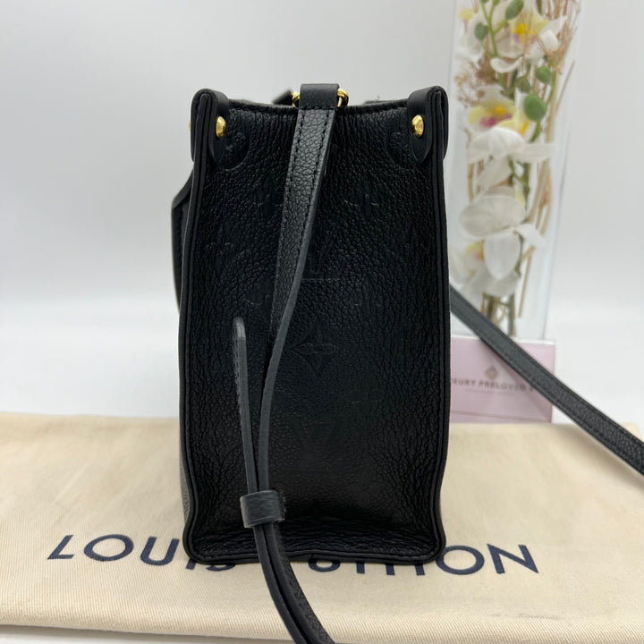 LOUIS VUITTON ON THE GO PM EMPREINTE