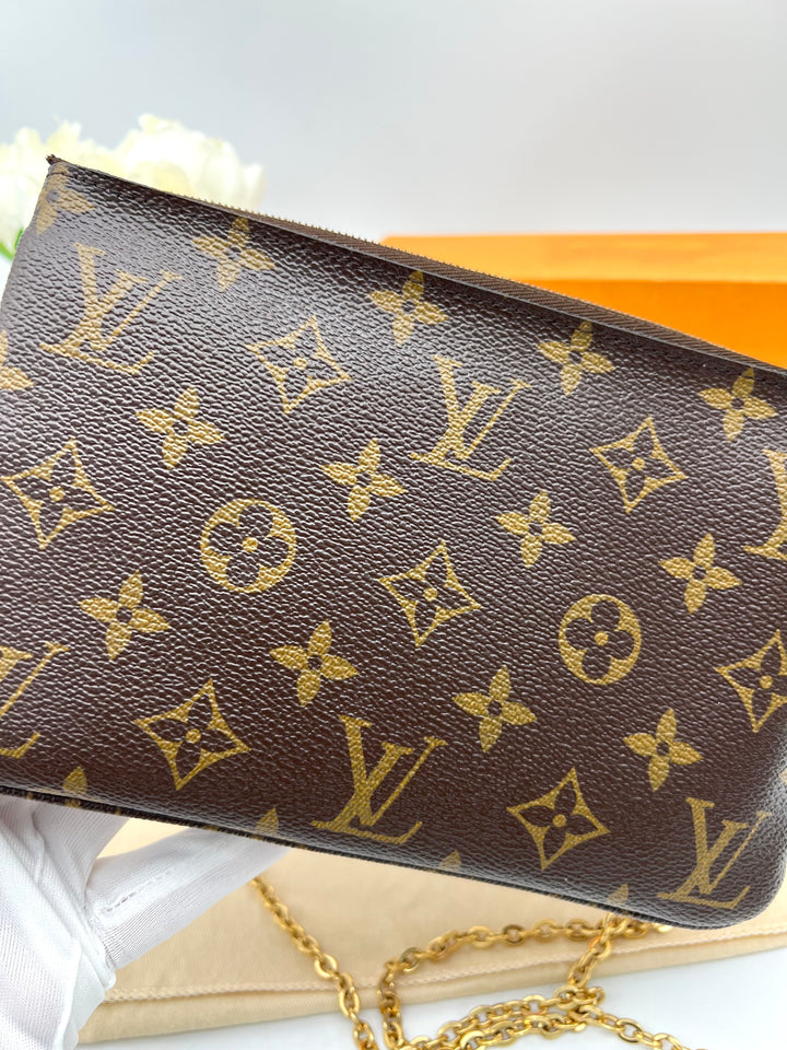 LOUIS VUITTON DOUBLE ZIP POCHETTE ( VIVIEN HOT AIR BALLOON )