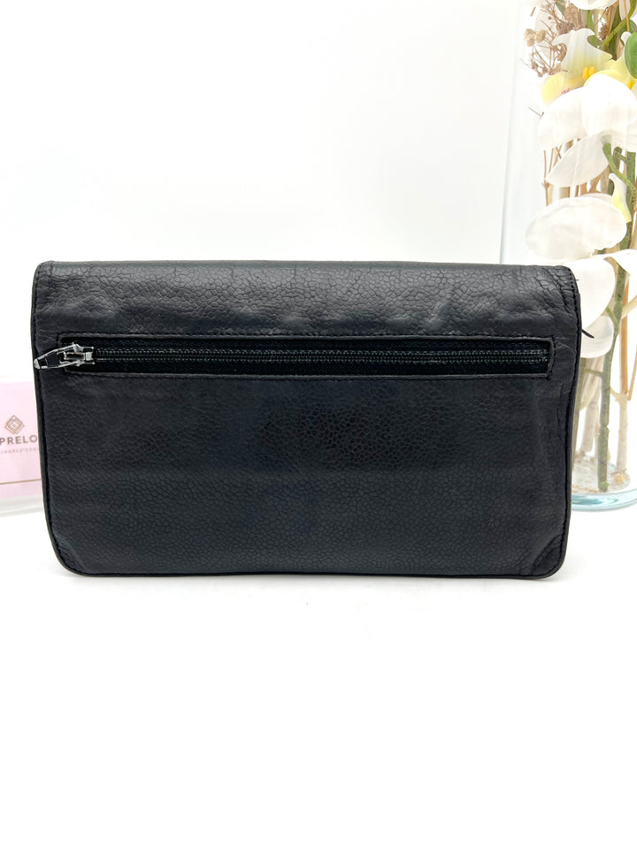 CHANEL LAMBSKIN TIMELESS CLUTCH