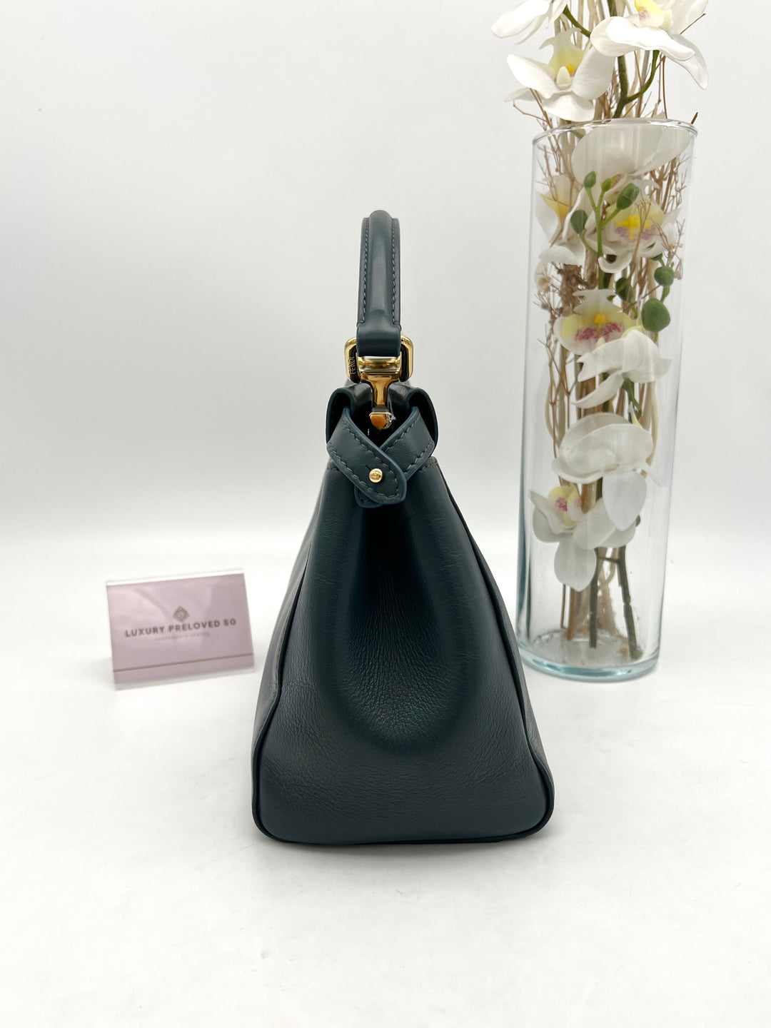 FENDI PEEKABOO SOFT LEATHER MINI