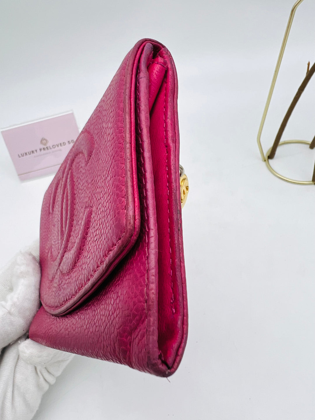 CHANEL CAVIAR TIMELESS WALLET