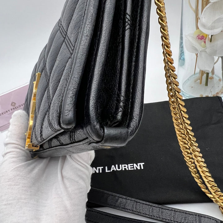 YVES SAINT LAURENT BECKY WALLET ON CHAIN