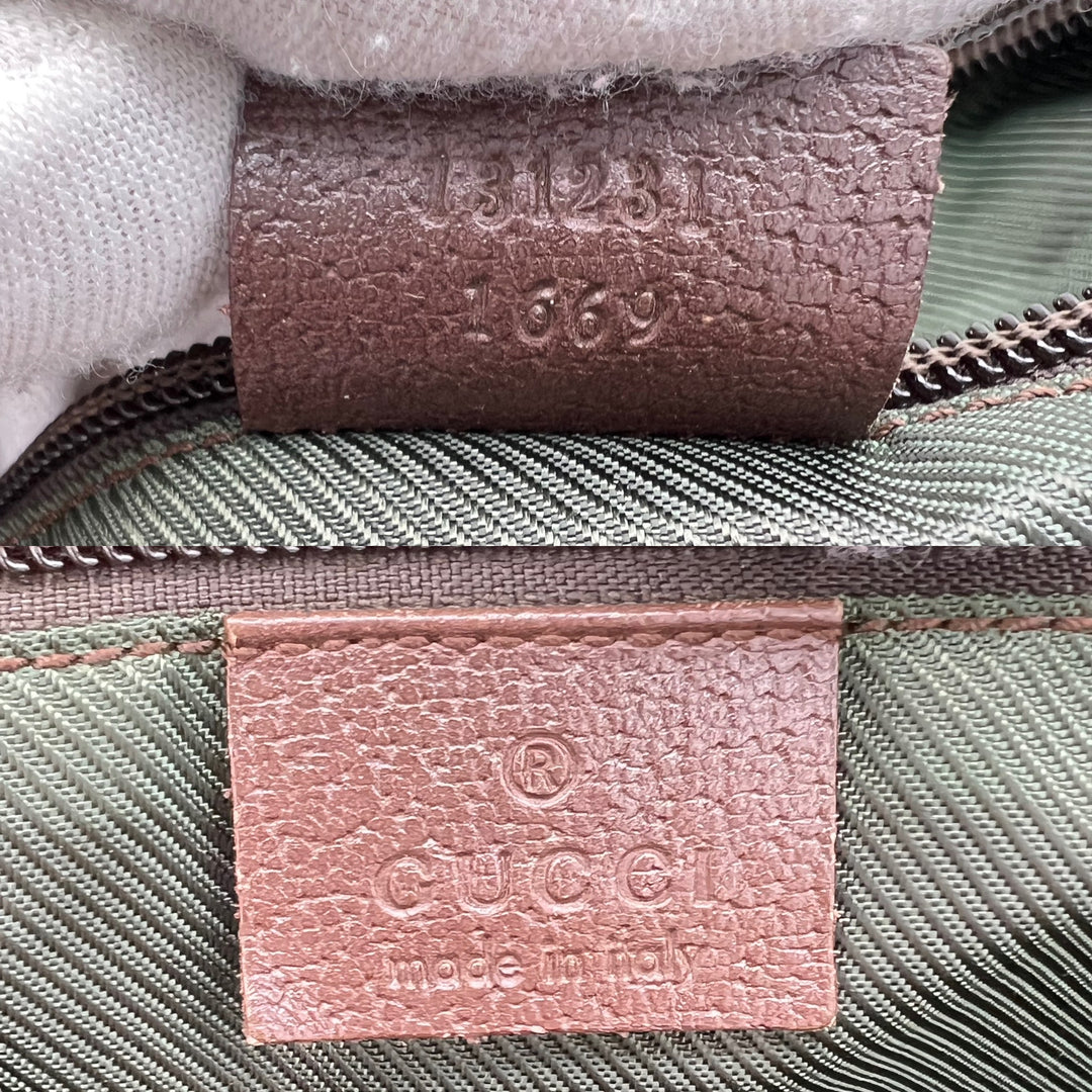 GUCCI OPHIDIA CANVAS TOTE BAG