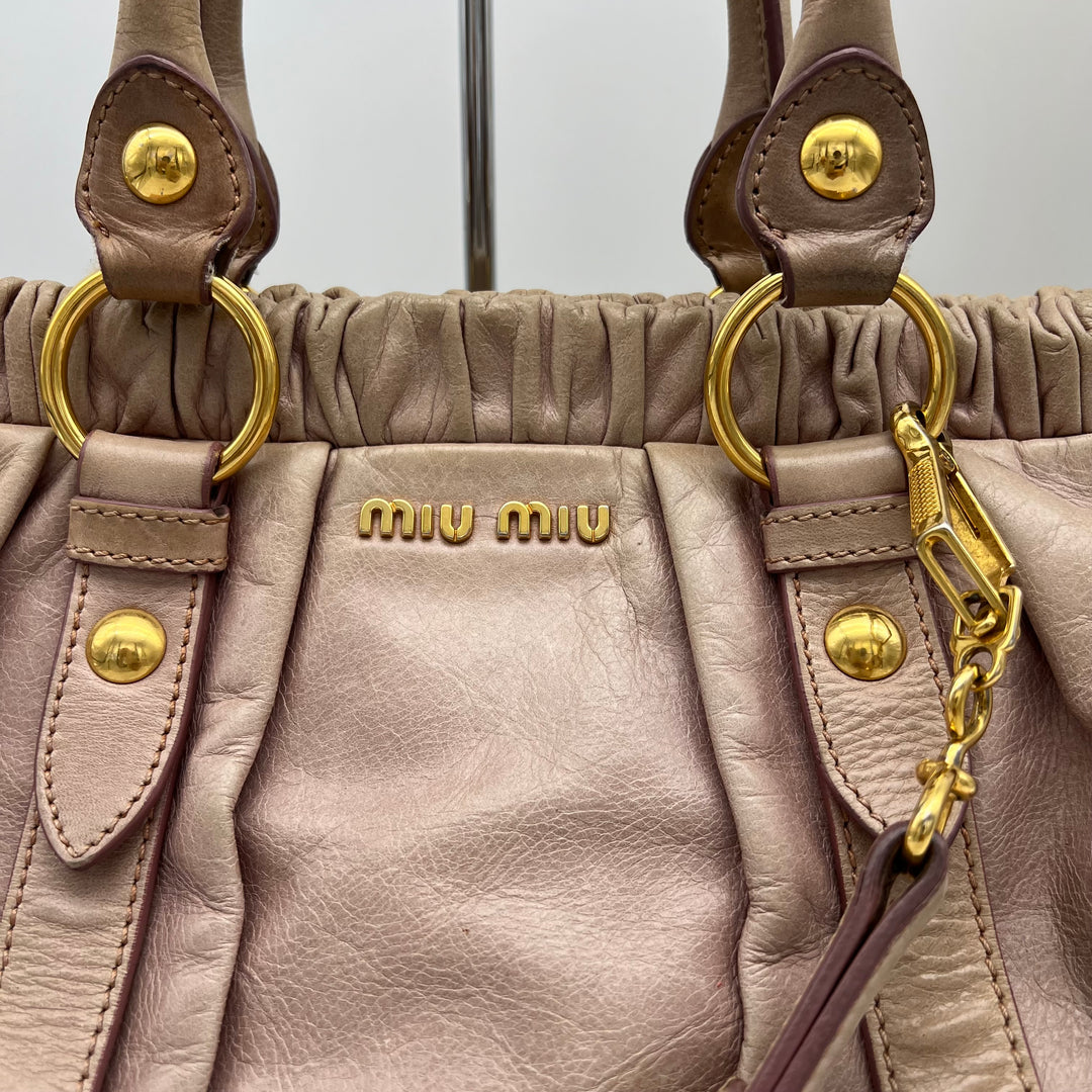 MIUMIU 2 WAY SHOULDER BAG