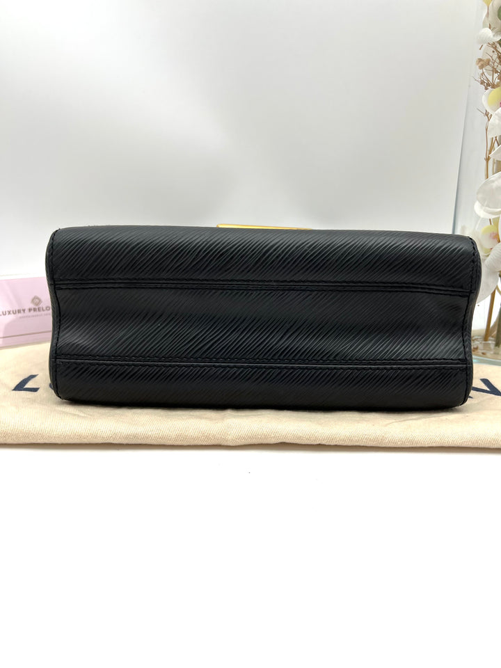 LOUIS VUITTON TWIST BLACK EPI GHW