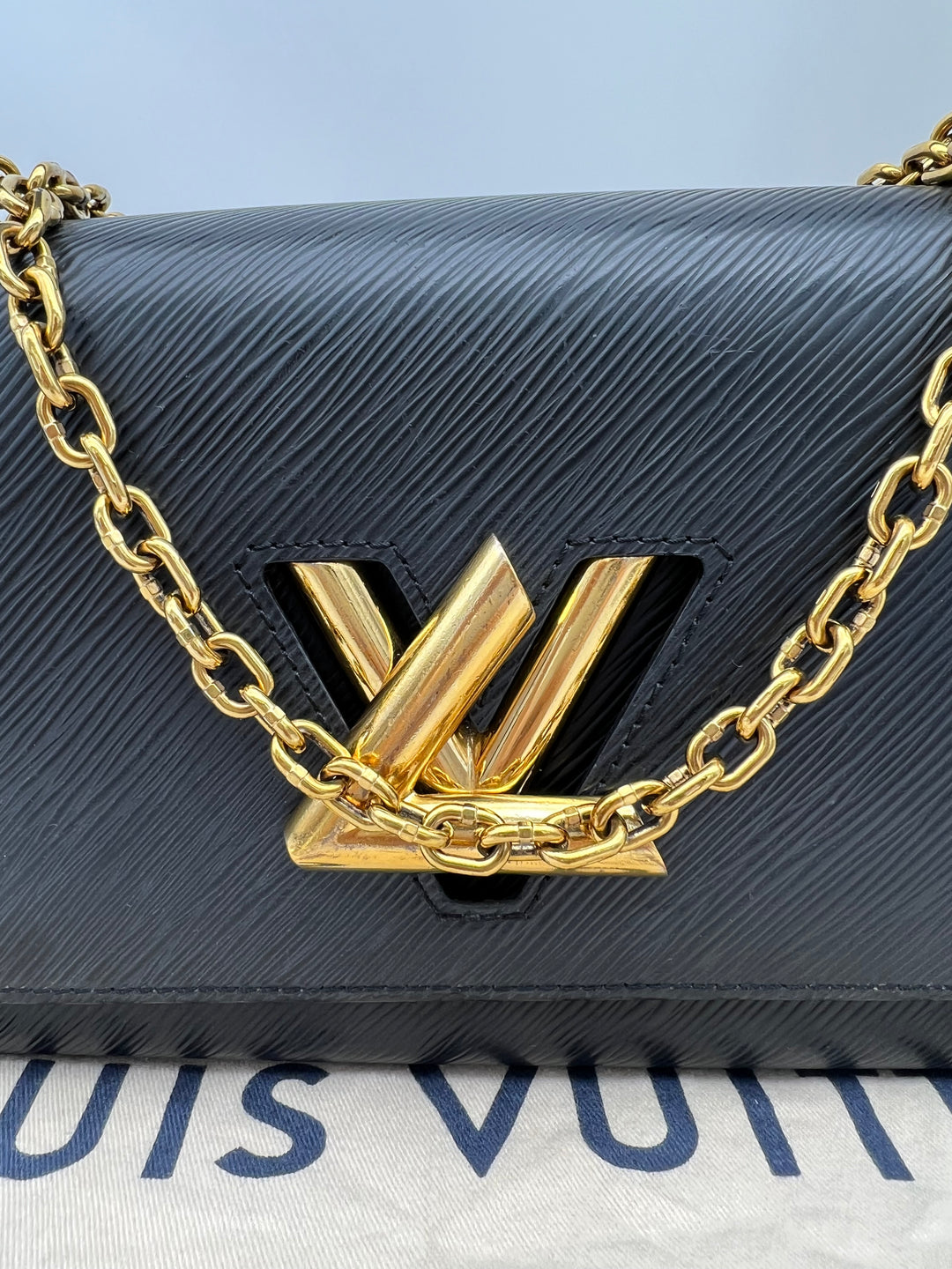 LOUIS VUITTON TWIST BLACK EPI GHW
