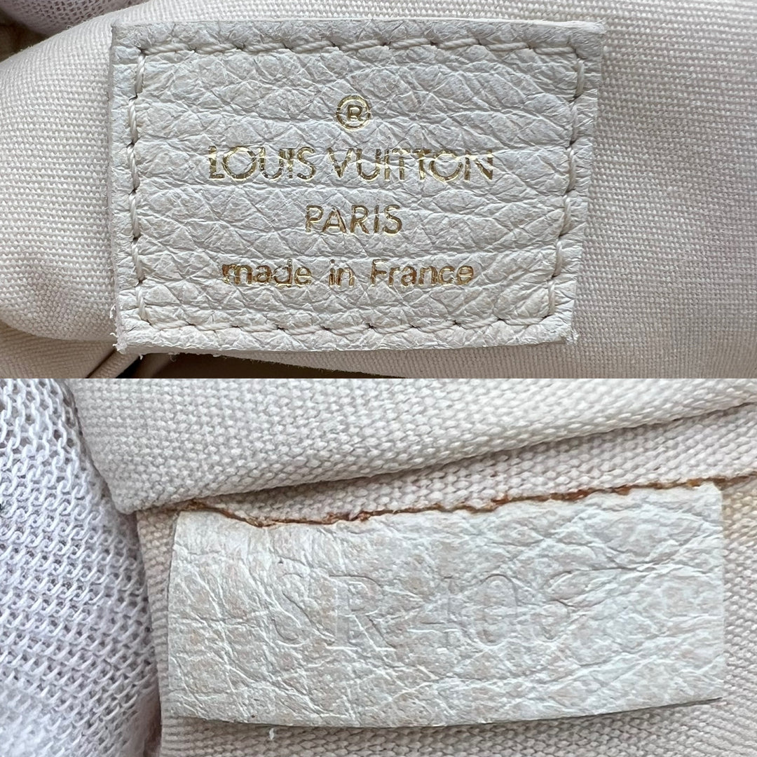 LOUIS VUITTON MINI LIN CROISETTE MARINA PM ROUGE