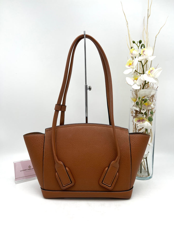 BOTTEGA VENETA ACRO GRAINY CALFSKIN
