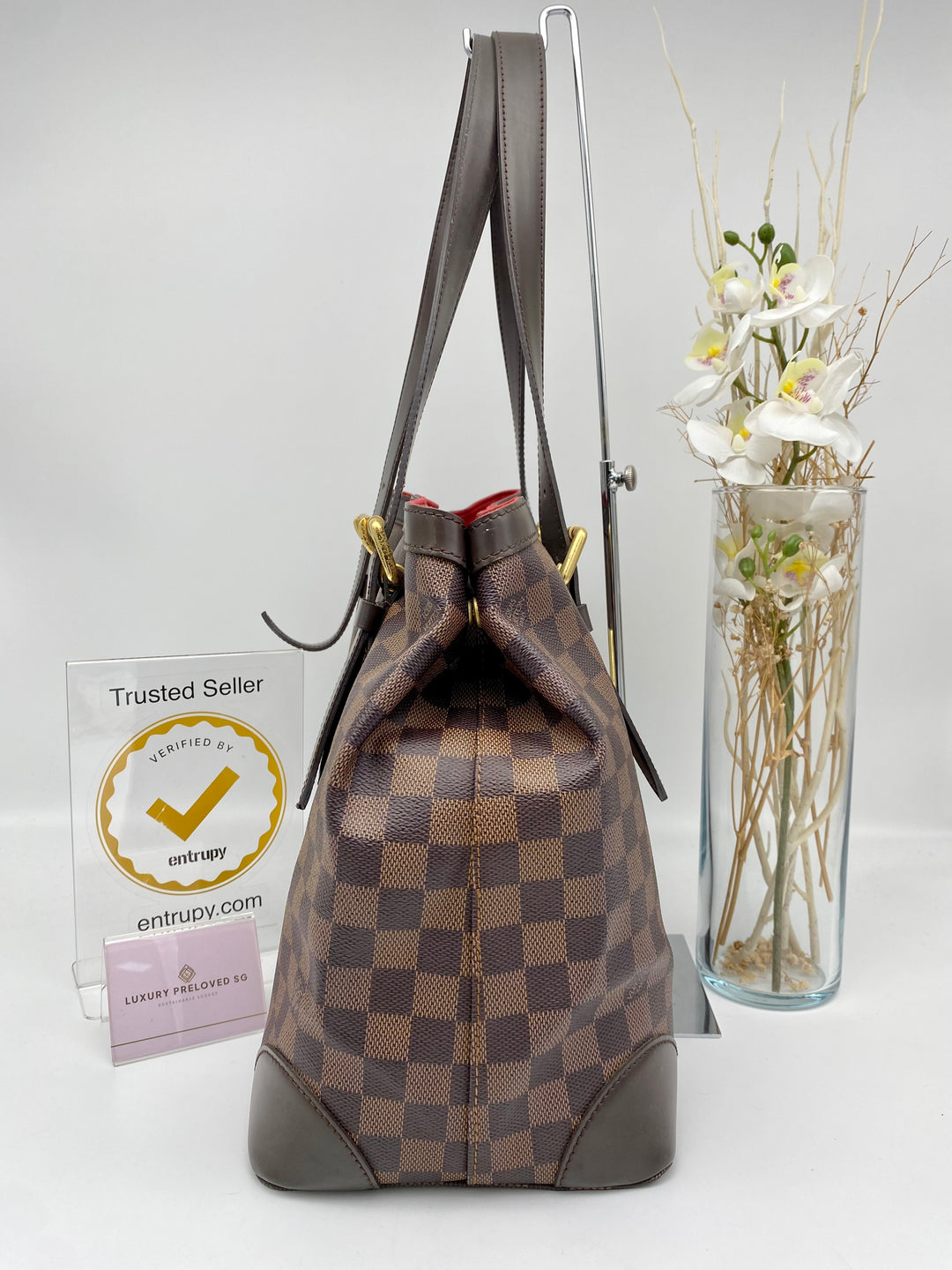 LOUIS VUITTON HAMPSTEAD MM DAMIER EBENE