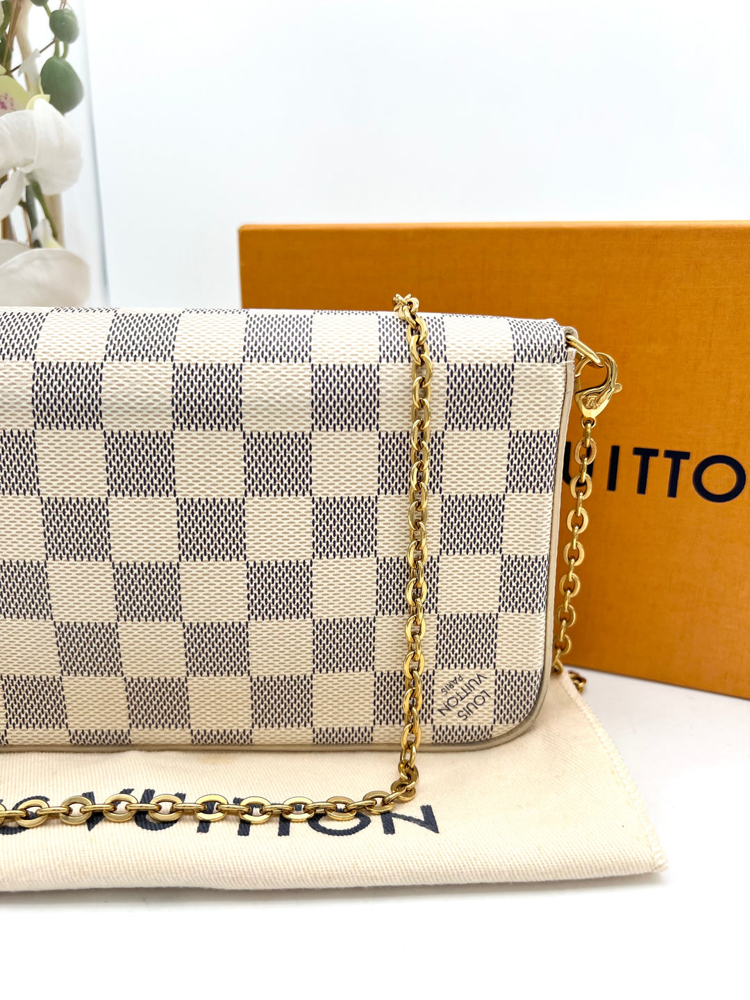 LOUIS VUITTON FELICIE AZUR