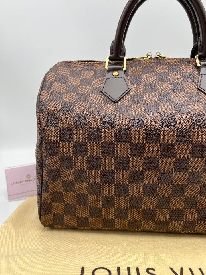 LOUIS VUITTON BANDOULIERE 30 DAMIER EBENE