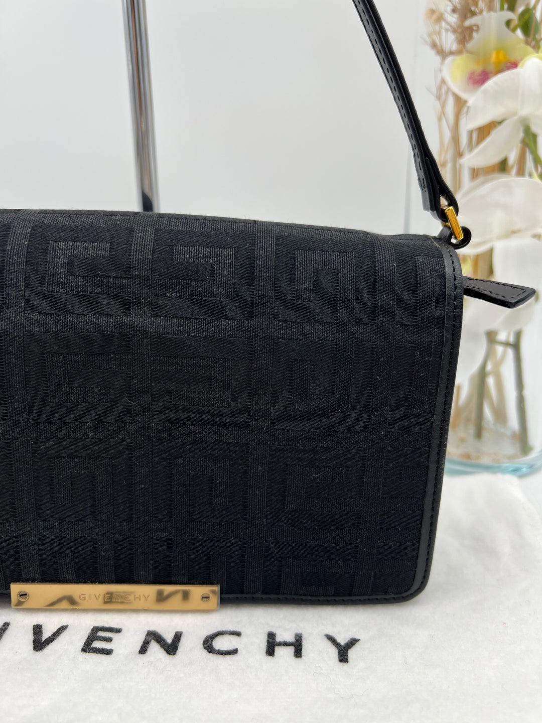 GIVENCHY MONOGRAM SHOULDER POUCH