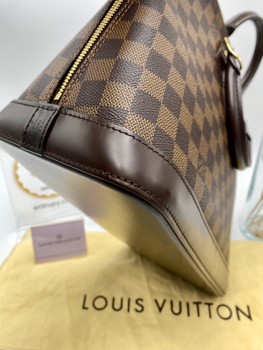 LOUIS VUITTON ALMA PM DAMIER EBENE