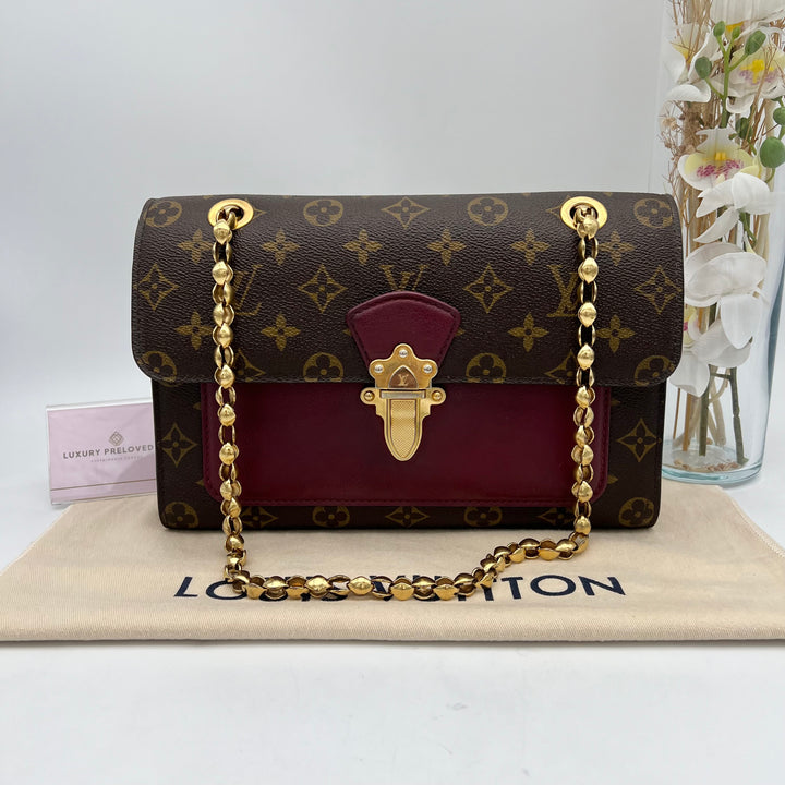 LOUIS VUITTON VICTOIRE RAISIN