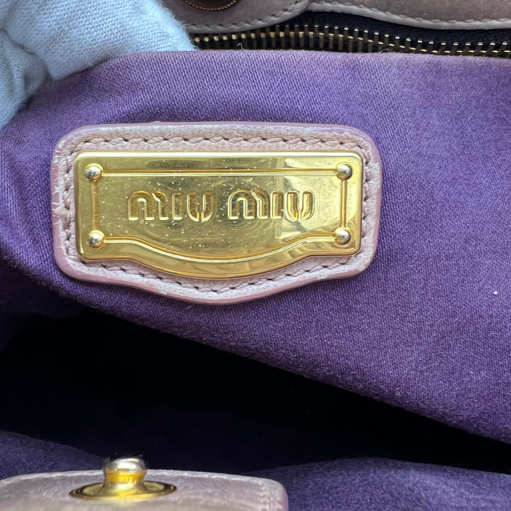 MIUMIU 2 WAY SHOULDER BAG