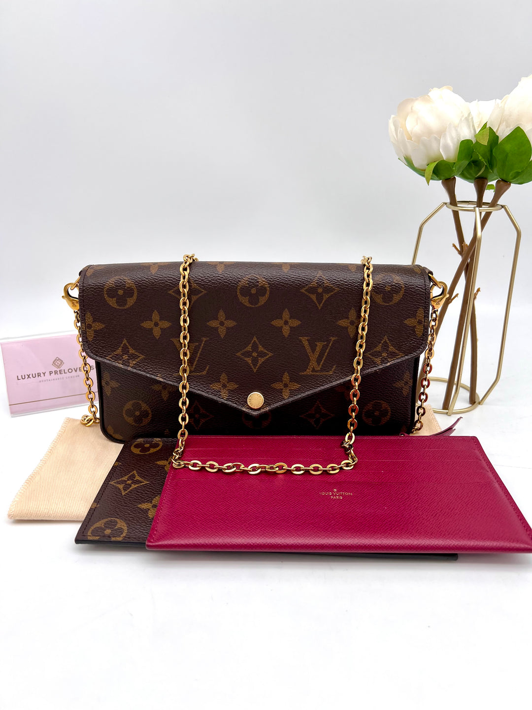 LOUIS VUITTON FELICIE MONOGRAM