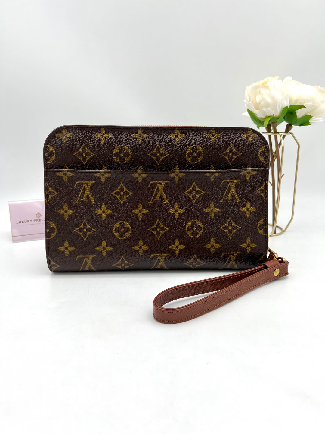 LOUIS VUITTON MONOGRAM ORSAY CLUTCH