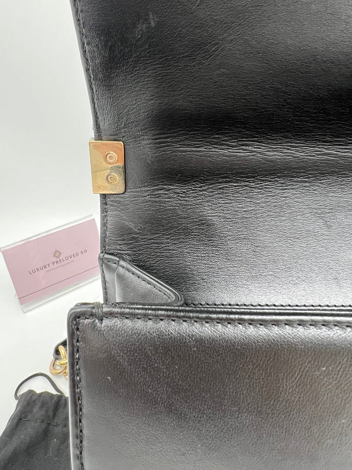 CHANEL LAMBSKIN NEW MEDIUM BOY GHW