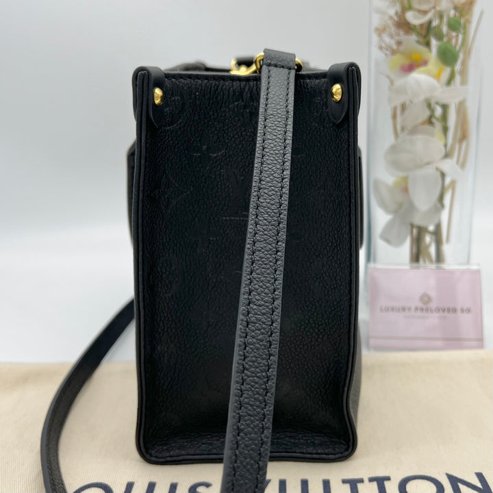 LOUIS VUITTON ON THE GO PM EMPREINTE