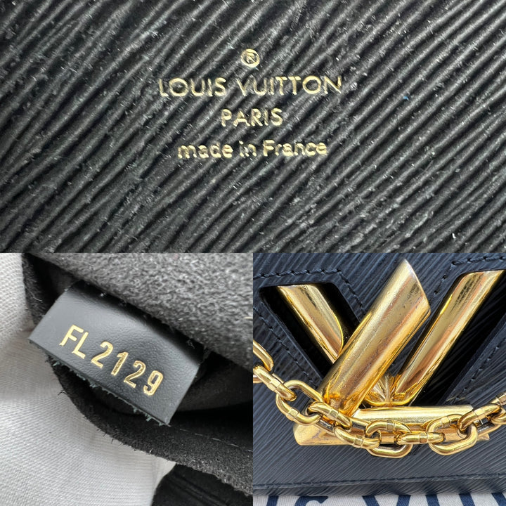 LOUIS VUITTON TWIST BLACK EPI GHW