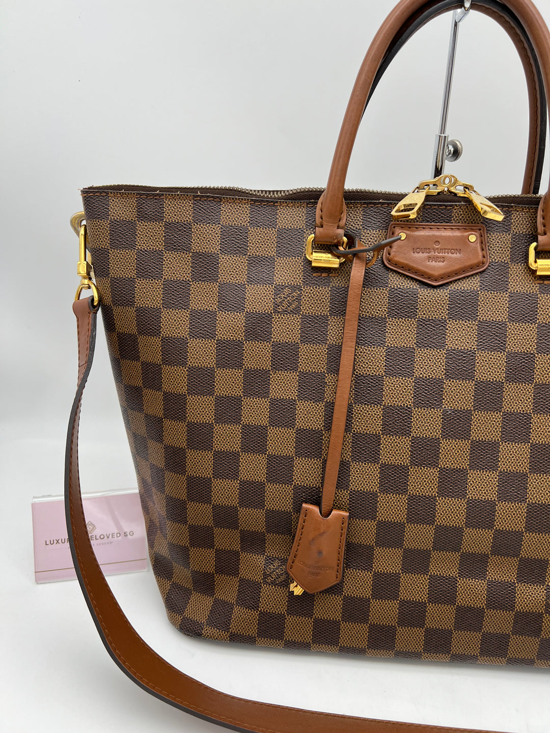 LOUIS VUITTON BELMONT DAMIER EBENE