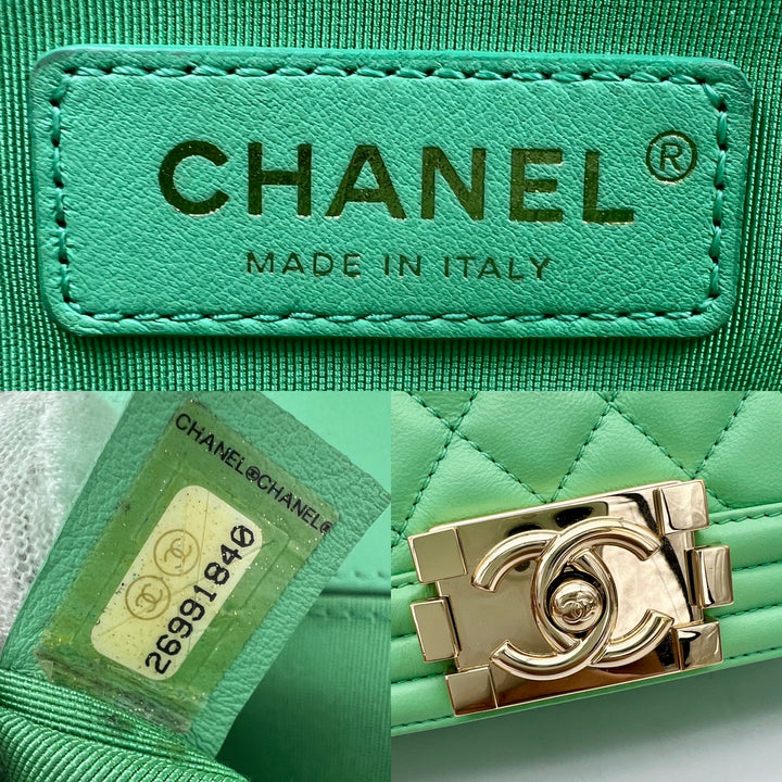 CHANEL LAMBSKIN OLD MEDIUM BOY