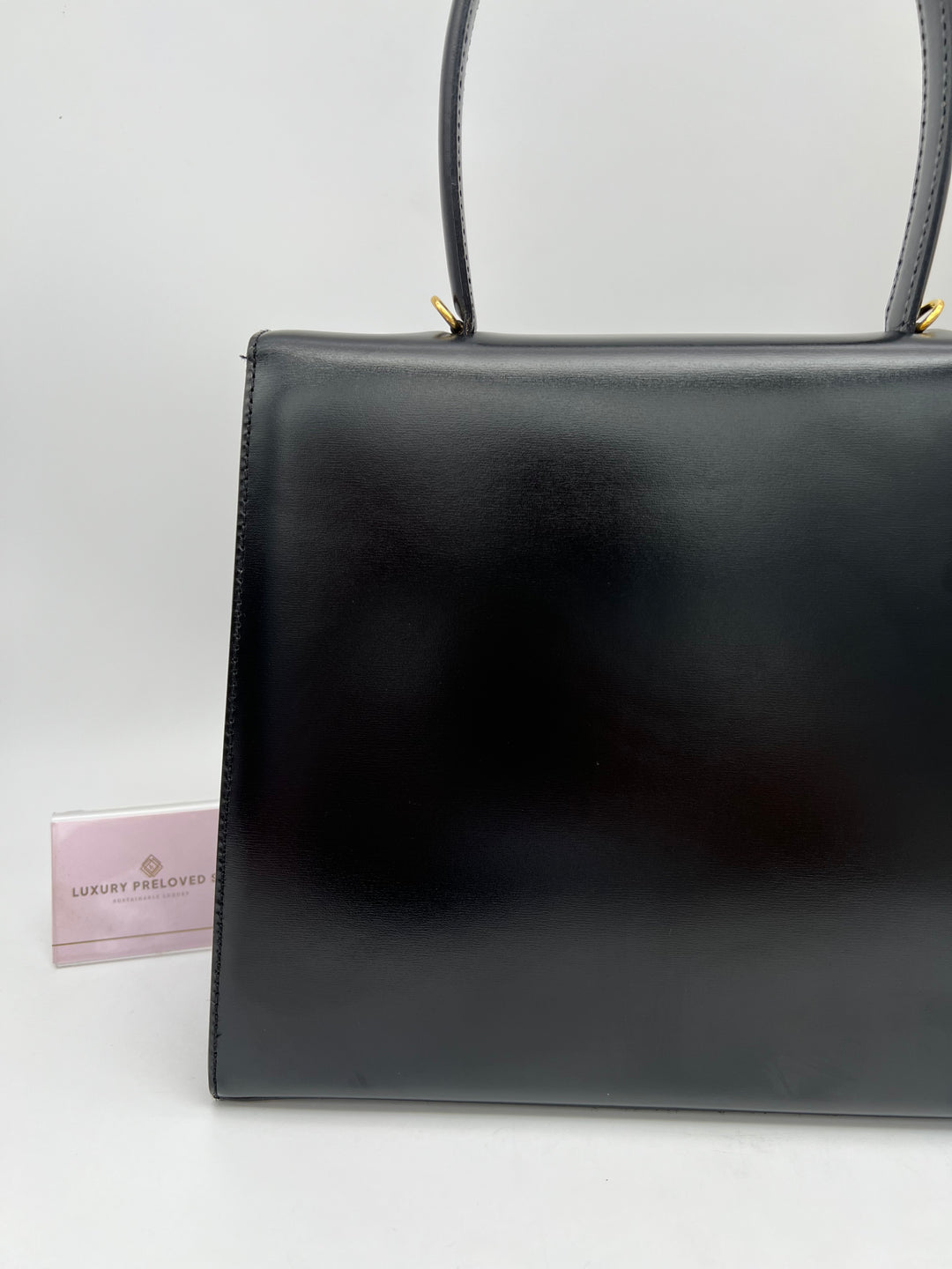 CELINE VINTAGE CALF LEATHER 2 WAY BAG