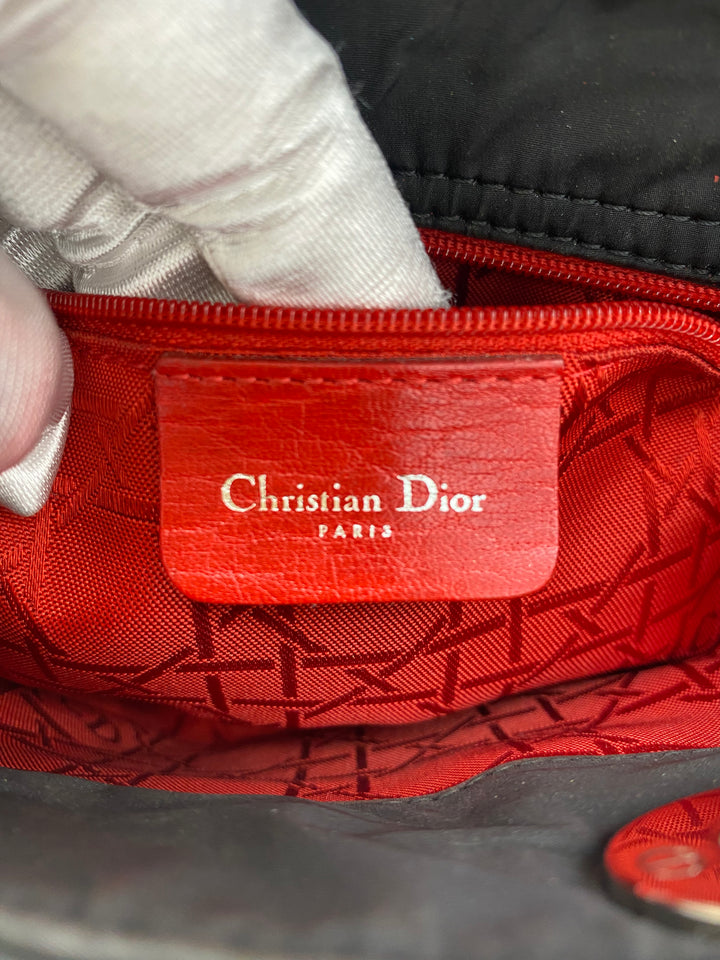 CHRISTIAN DIOR LADY MINI CANVAS