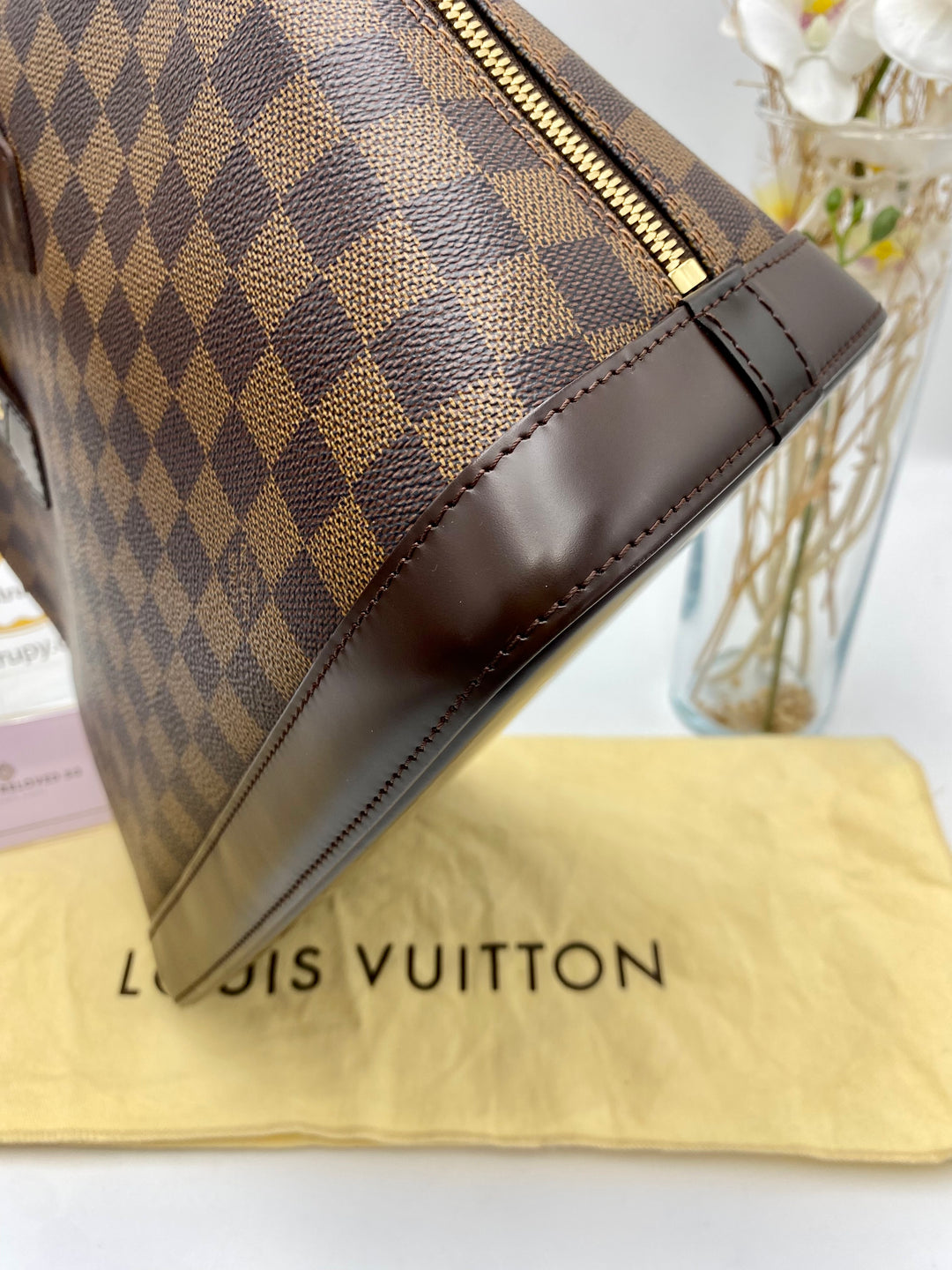 LOUIS VUITTON ALMA PM DAMIER EBENE