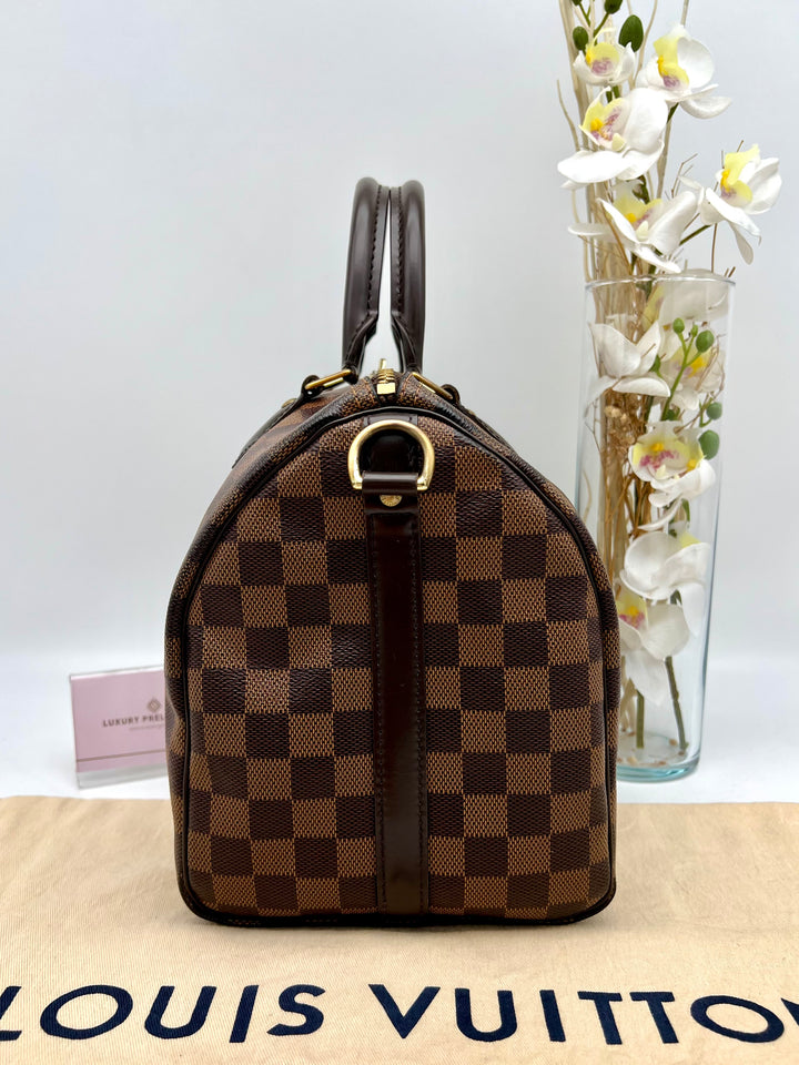 LOUIS VUITTON BANDOULIERE 30 DAMIER EBENE