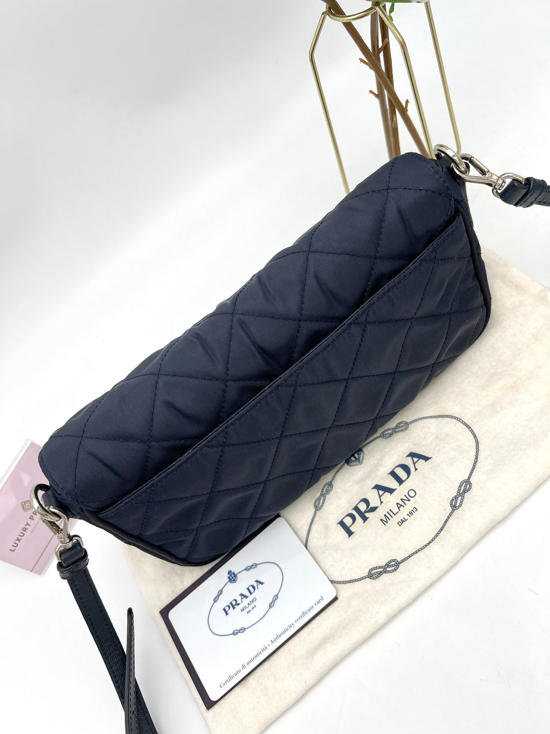 PRADA QUILTED NYLON BAG