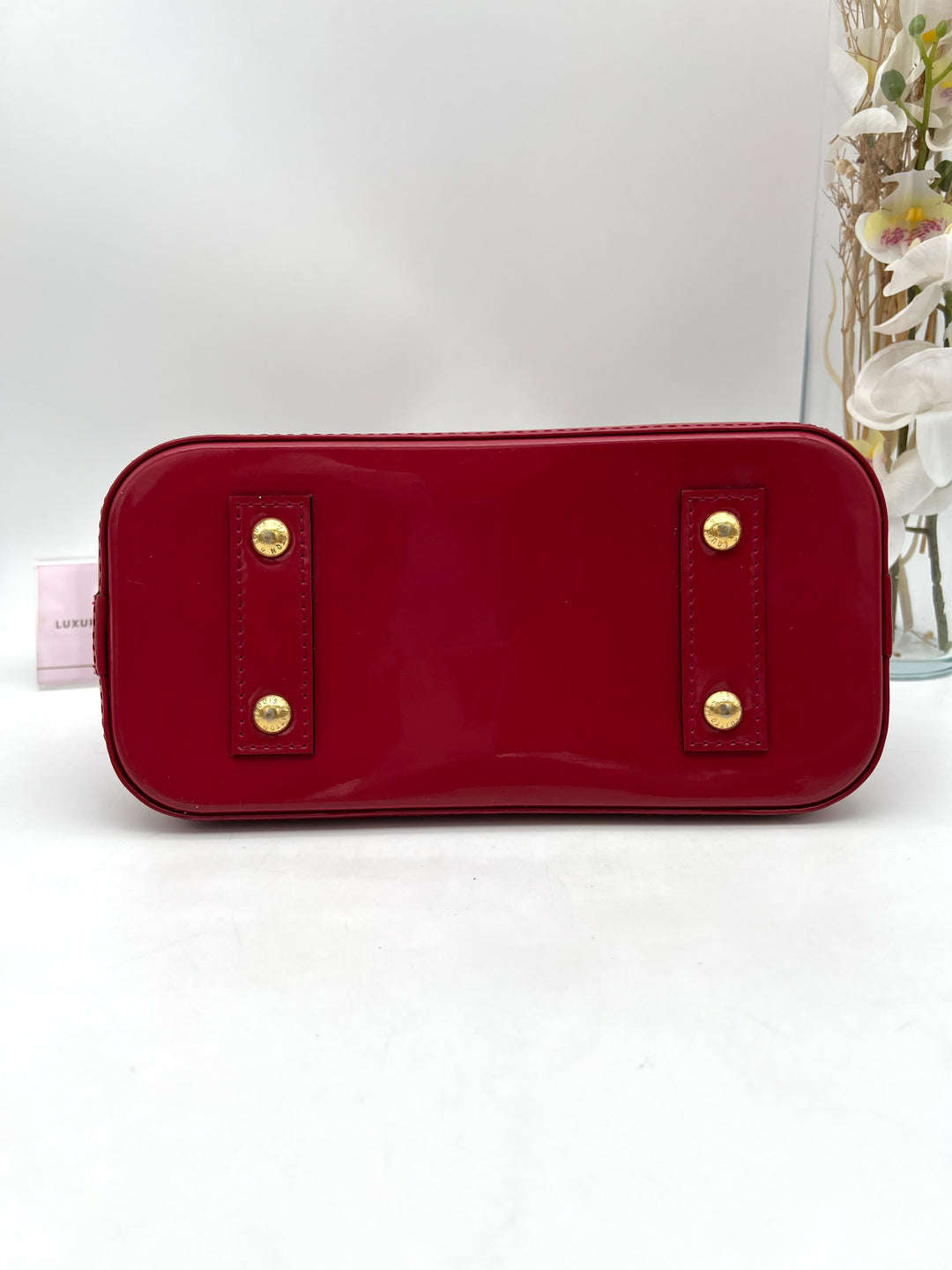 LOUIS VUITTON ALMA BB VERNIS