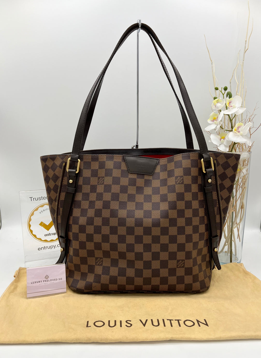 Lv cabas rivington damiar (bundle item(, Women's Fashion, Bags