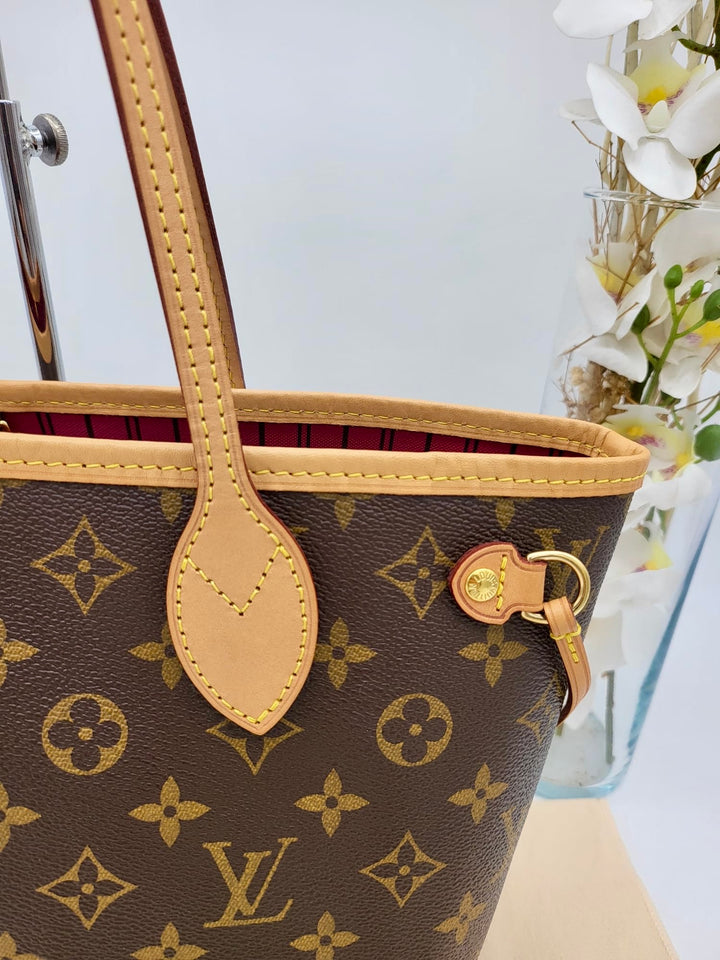 LOUIS VUITTON NEVERFULL PM MONOGRAM W/POUCH