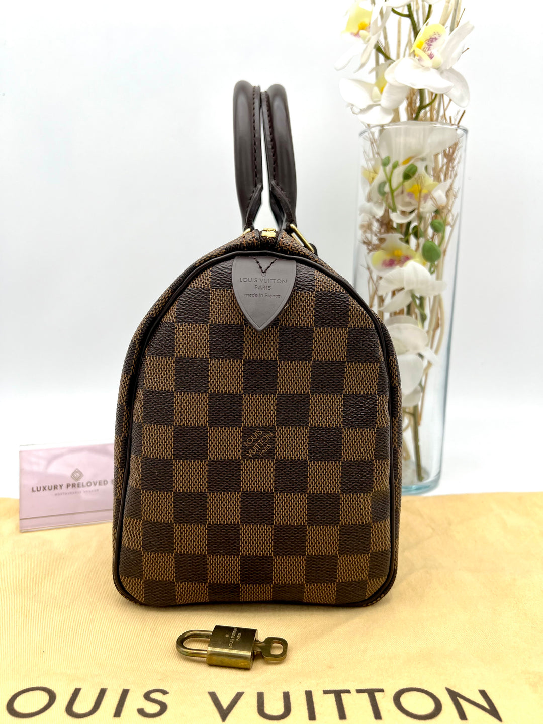 LOUIS VUITTON SPEEDY 25 DAMIER