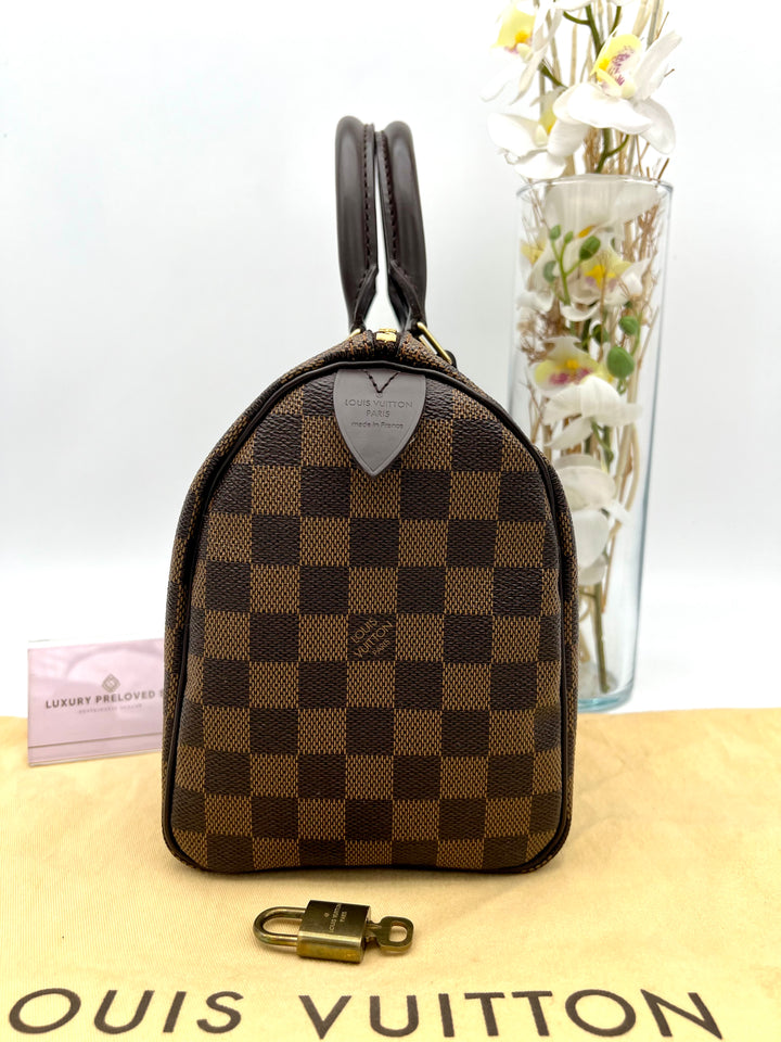 LOUIS VUITTON SPEEDY 25 DAMIER