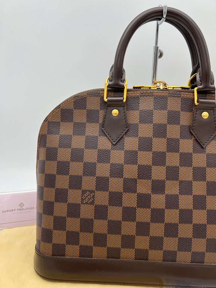 LOUIS VUITTON ALMA PM DAMIER EBENE