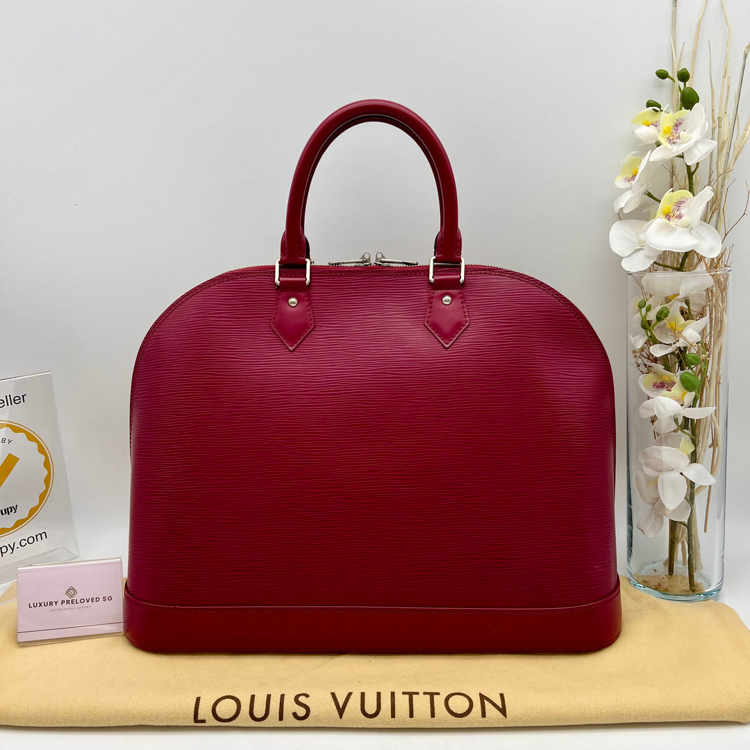 LOUIS VUITTON ALMA MM EPI