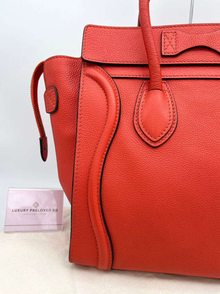 CELINE MICRO LUGGAGE TOTE BAG