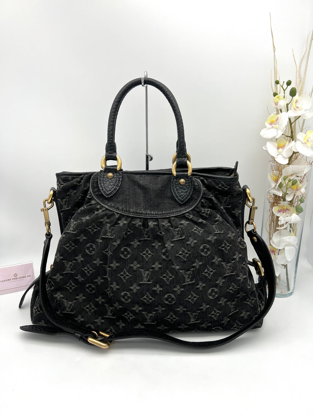 LOUIS VUITTON DENIM NEO CABBY MM