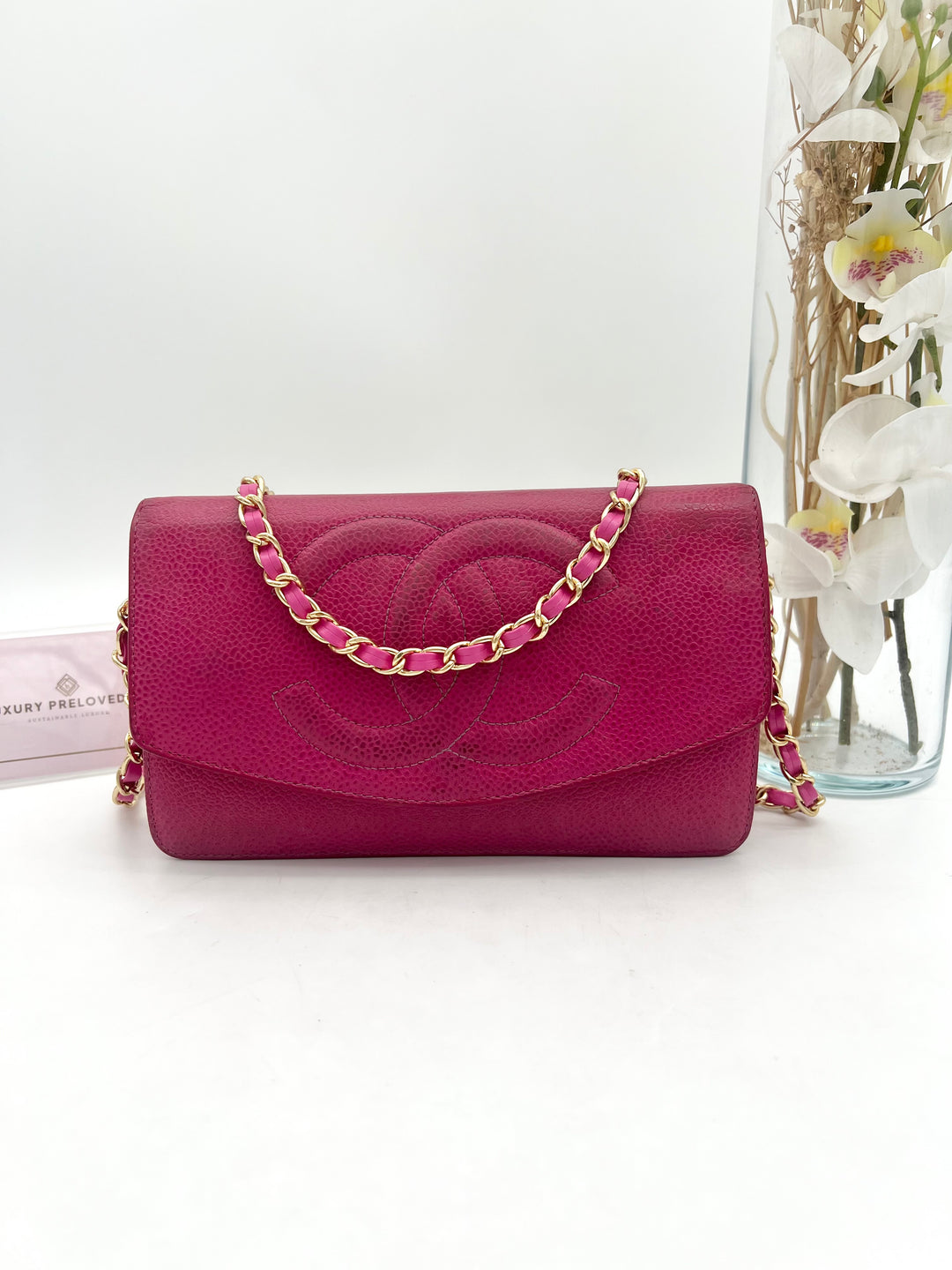 CHANEL CAVIAR TIMELESS CLUTCH
