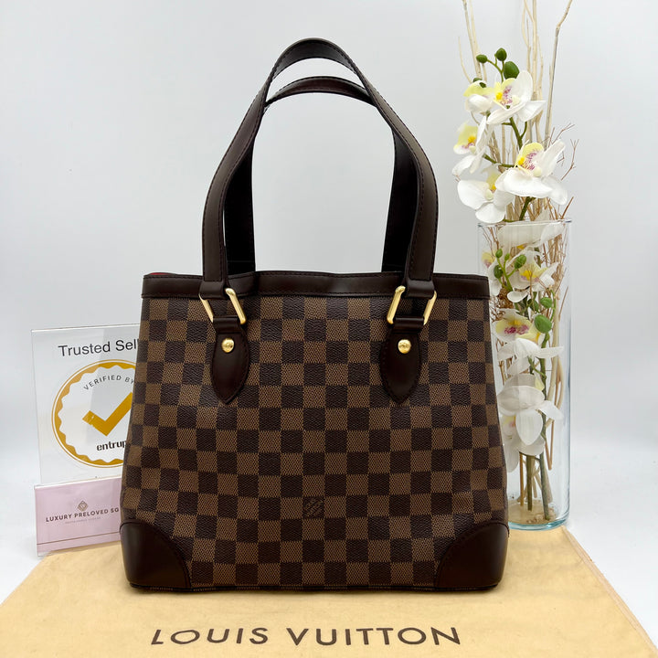 LOUIS VUITTON HAMPSTEAD PM DAMIER EBENE