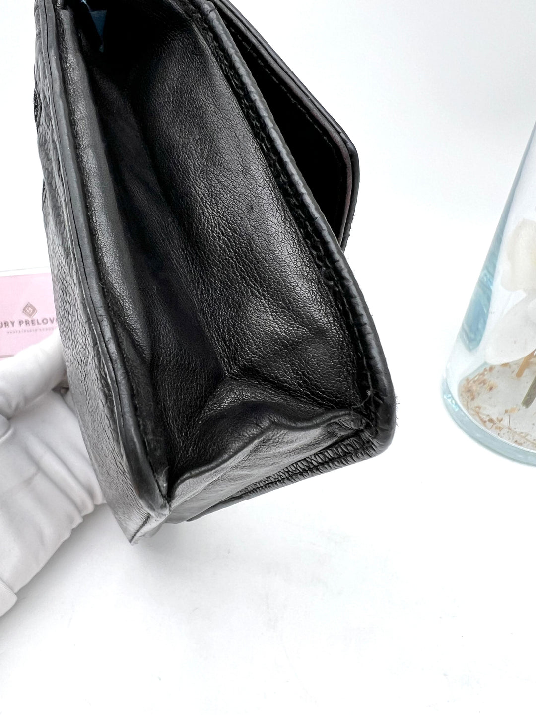 CHANEL LAMBSKIN TIMELESS CLUTCH