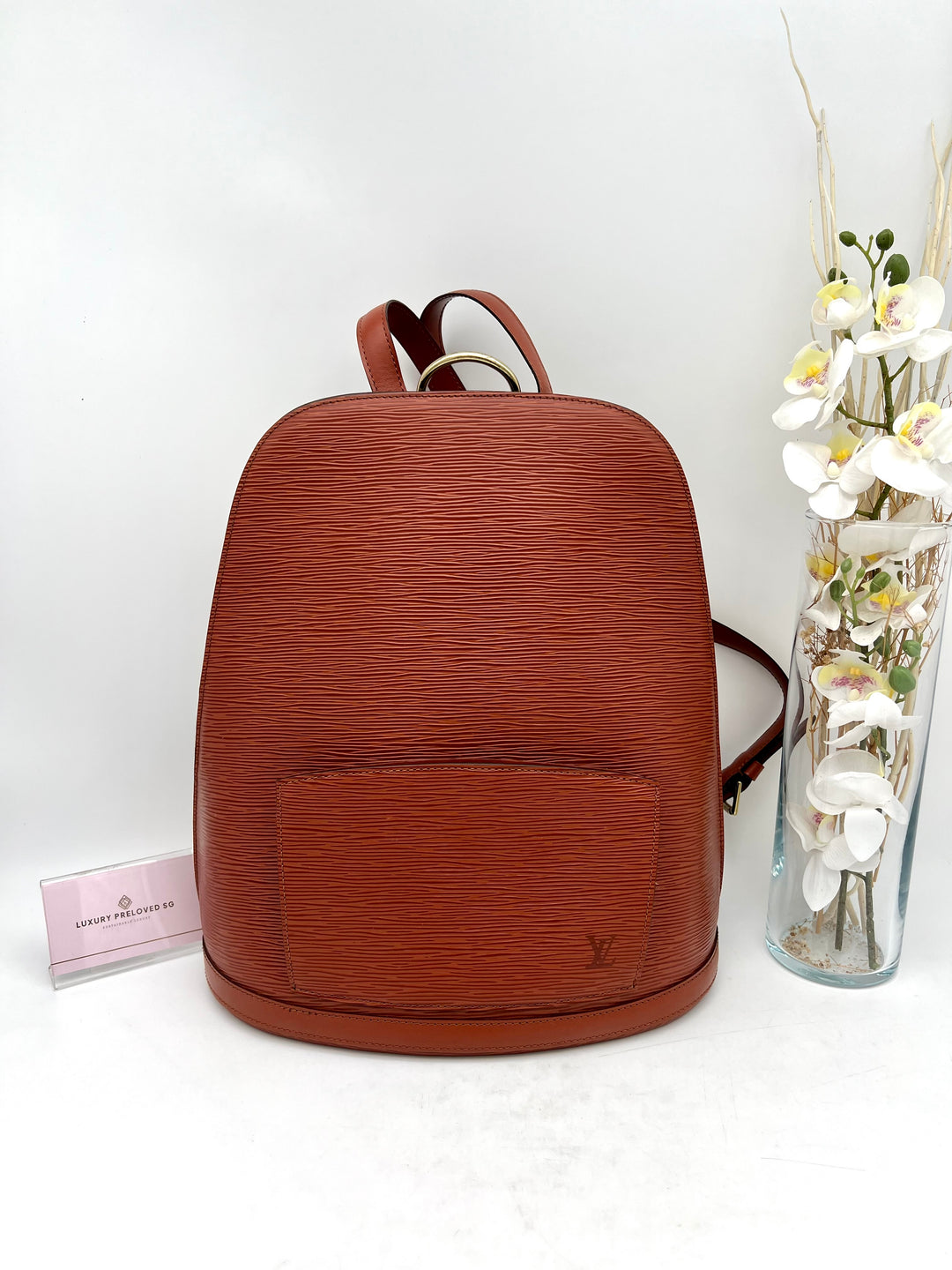 LOUIS VUITTON GOBELINS BACKPACK EPI LEATHER – Luxury Preloved SG