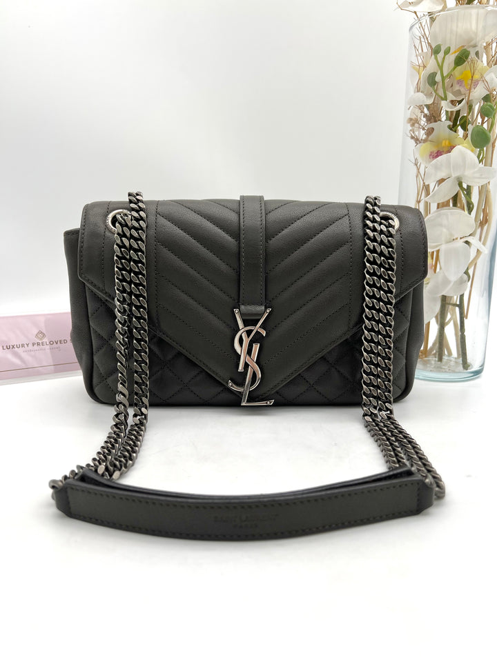 YVES SAINT LAURENT QUILTED ENVELOPE SHW BAG